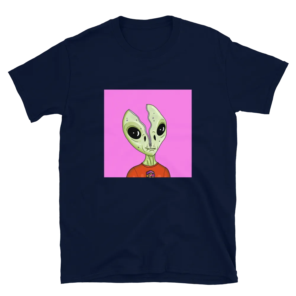 Alien #0007 by inkink Shivadelic  - T-Shirt