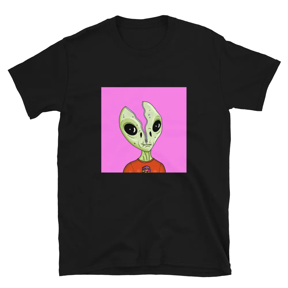 Alien #0007 by inkink Shivadelic  - T-Shirt