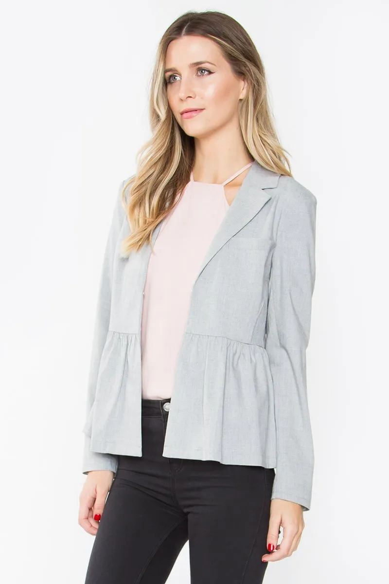 Astin Ruffle Blazer