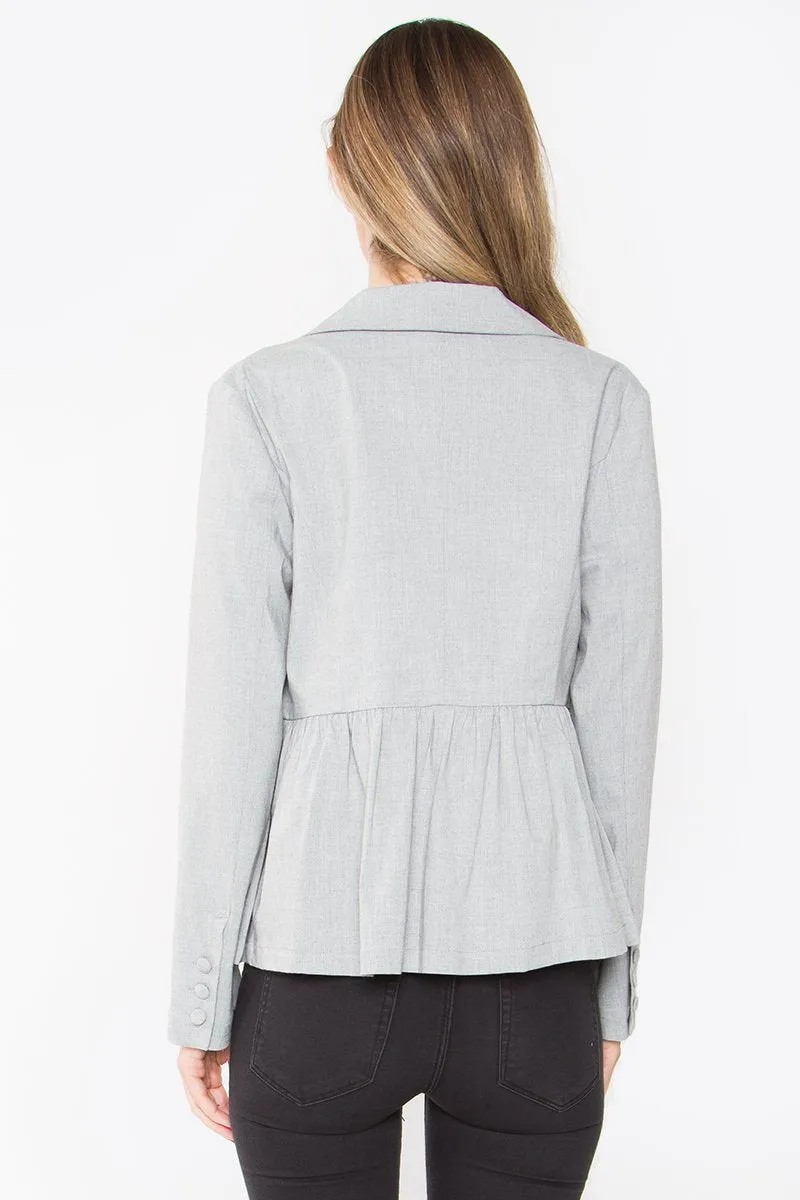Astin Ruffle Blazer