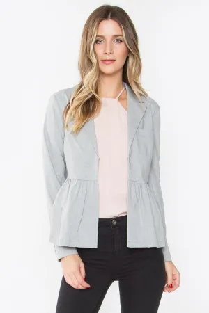 Astin Ruffle Blazer