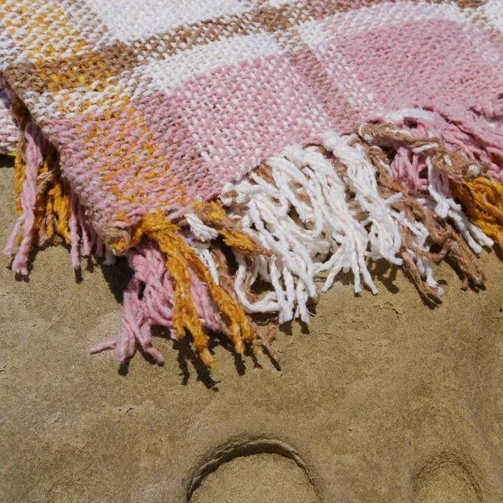 Brunch Plaid - Sustainable Recycled Throw