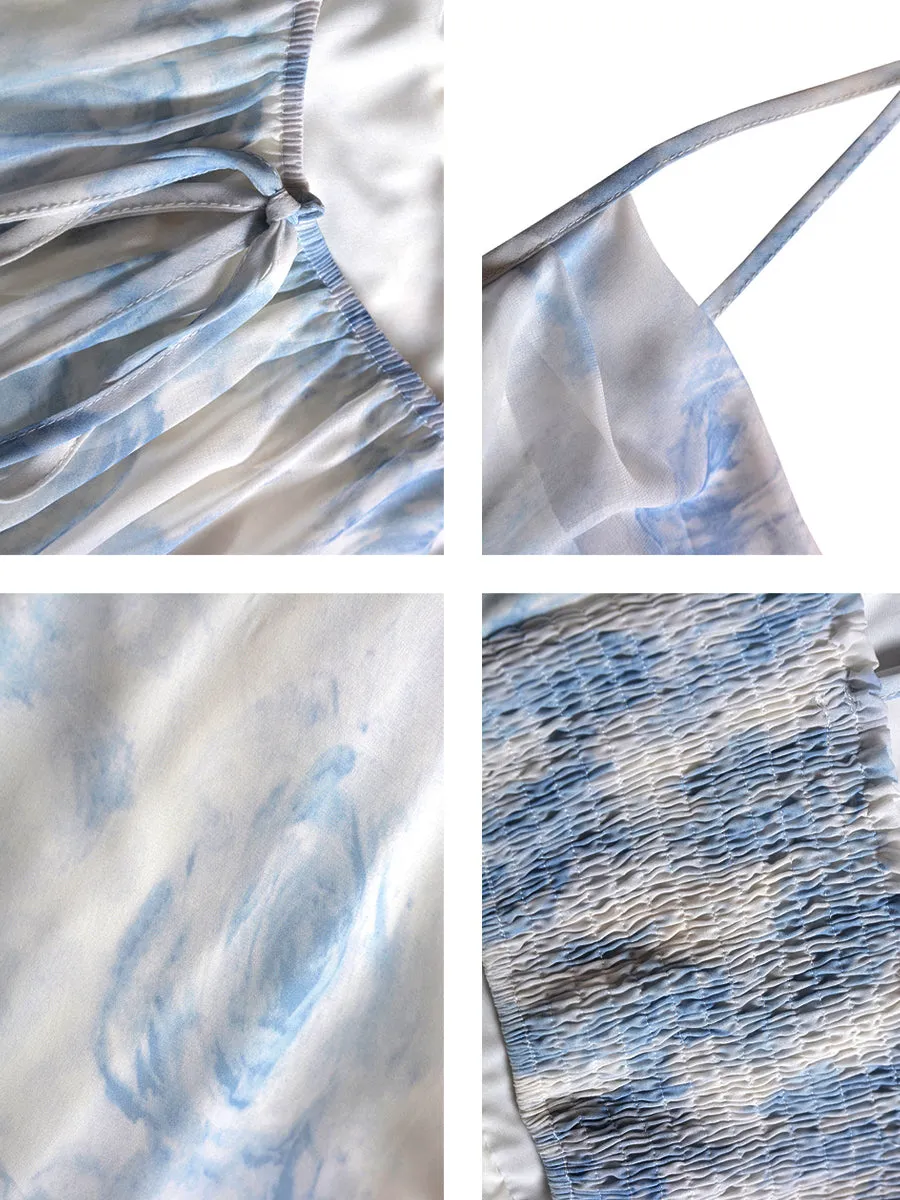 Chiffon Printed Dress
