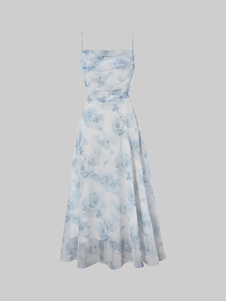 Chiffon Printed Dress