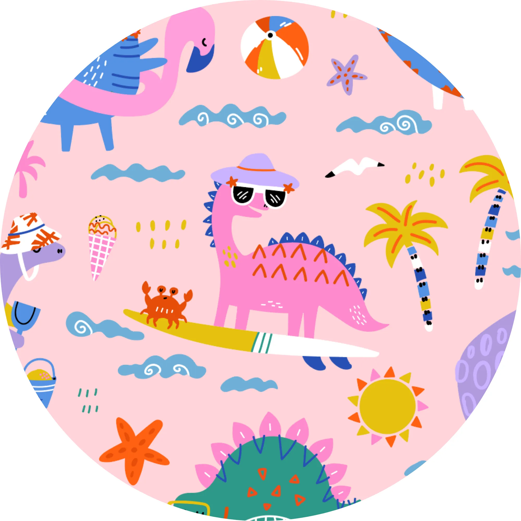 Diva Dinos Girls Swimsuit With Tutu
