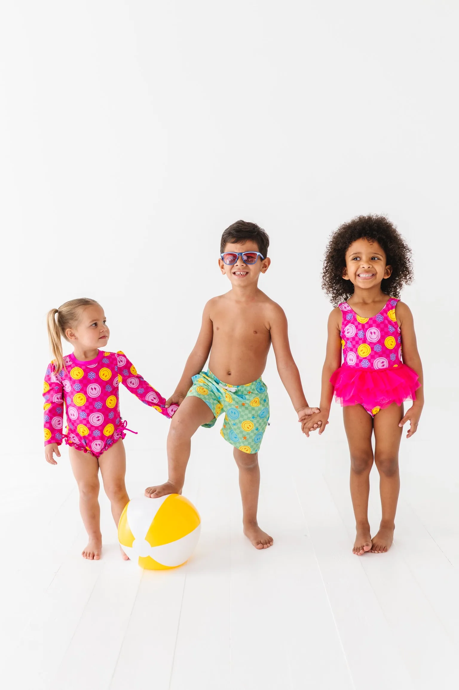 Electric Smiles Swimsuit With Tutu