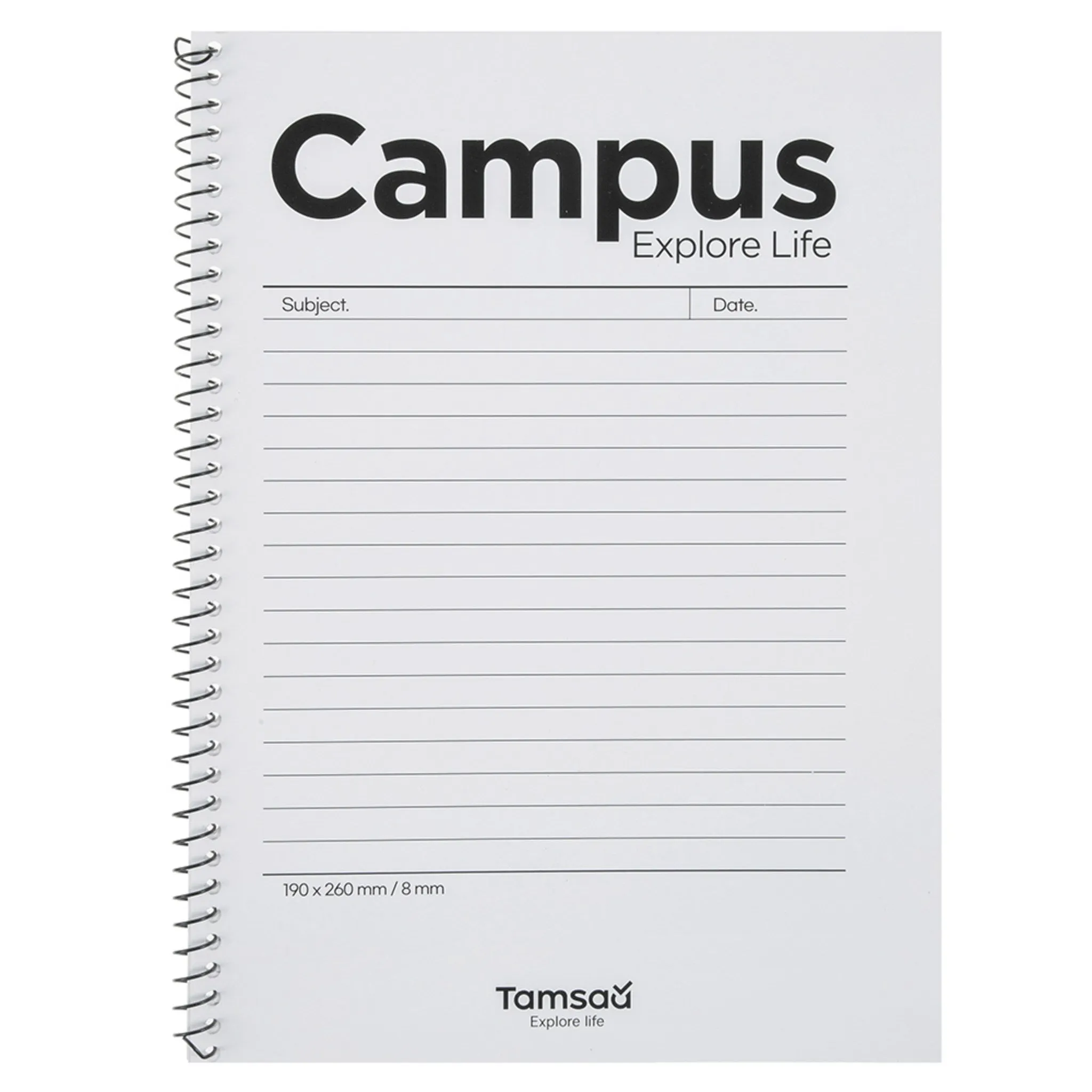 Exploration Campus Notebooks, White, Pack of 10 - Wired/Wireless Notebooks - 🏆 #57 - Office Supplies - Best of December