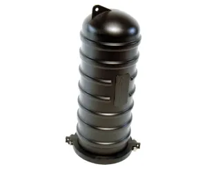 Fiber Dome Closure, 192 Single Fusion Splice Capacity, Includes Splice Tray