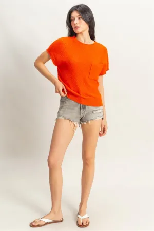 Firelight Cap Sleeve Top