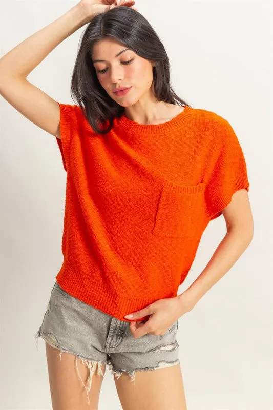 Firelight Cap Sleeve Top