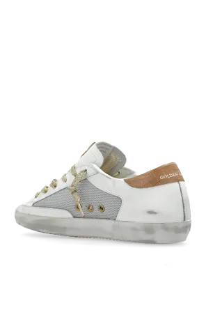 GOLDEN GOOSE SUPERSTAR DOUBLE QUARTER WHITE & LIGHT BLUE