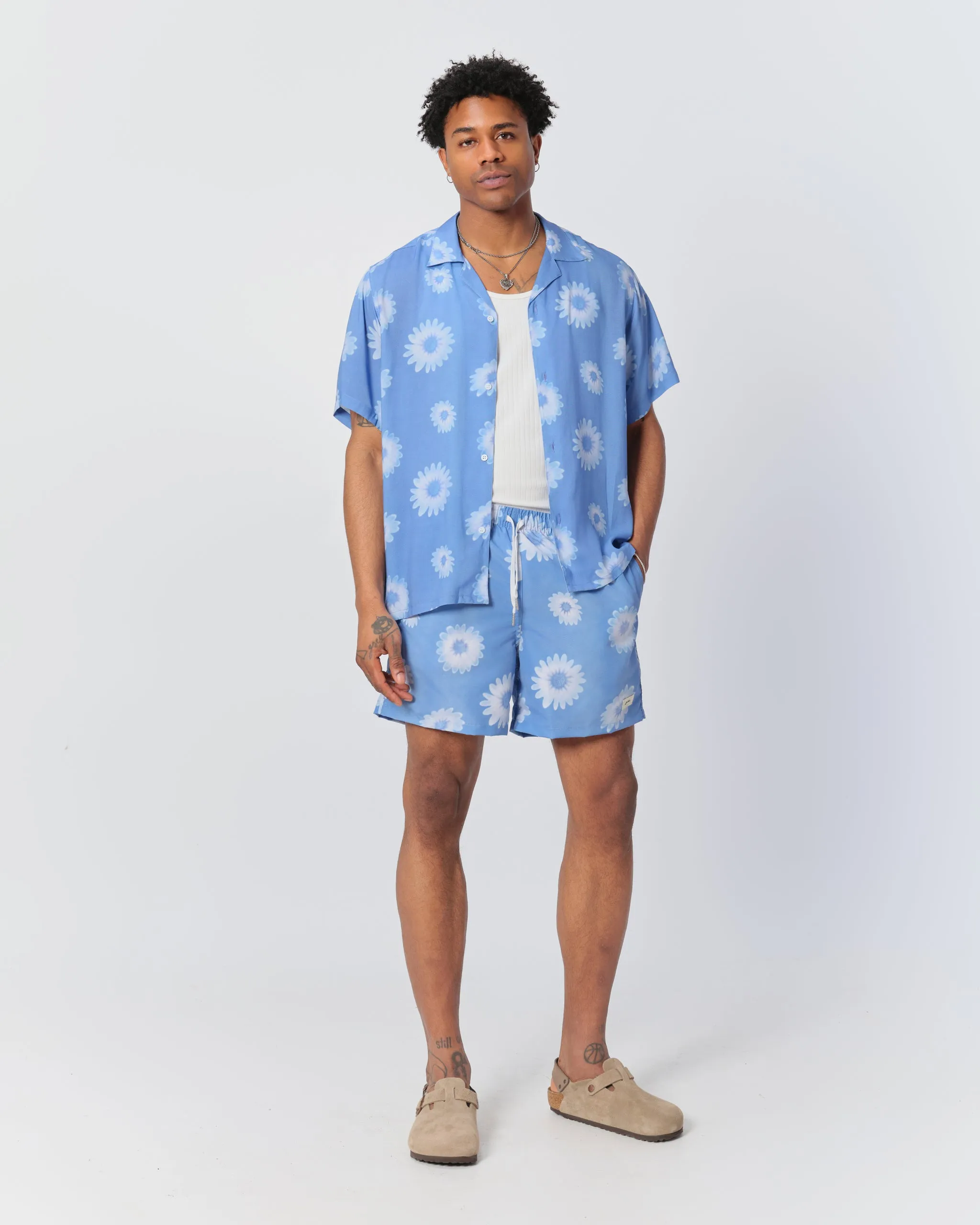 Ice Air Garden Swim Trunk