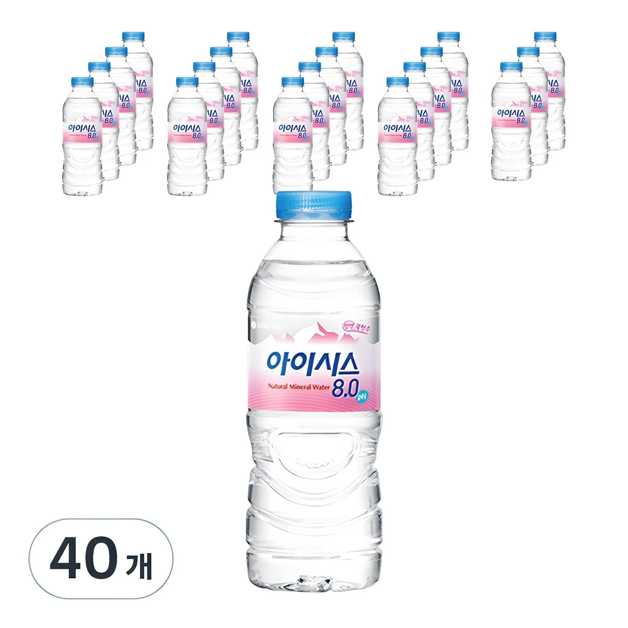 Isis 8.0, 300ml, 40 pcs - Korean Mineral Water - 🏆 #77 - Grocery - Best of December