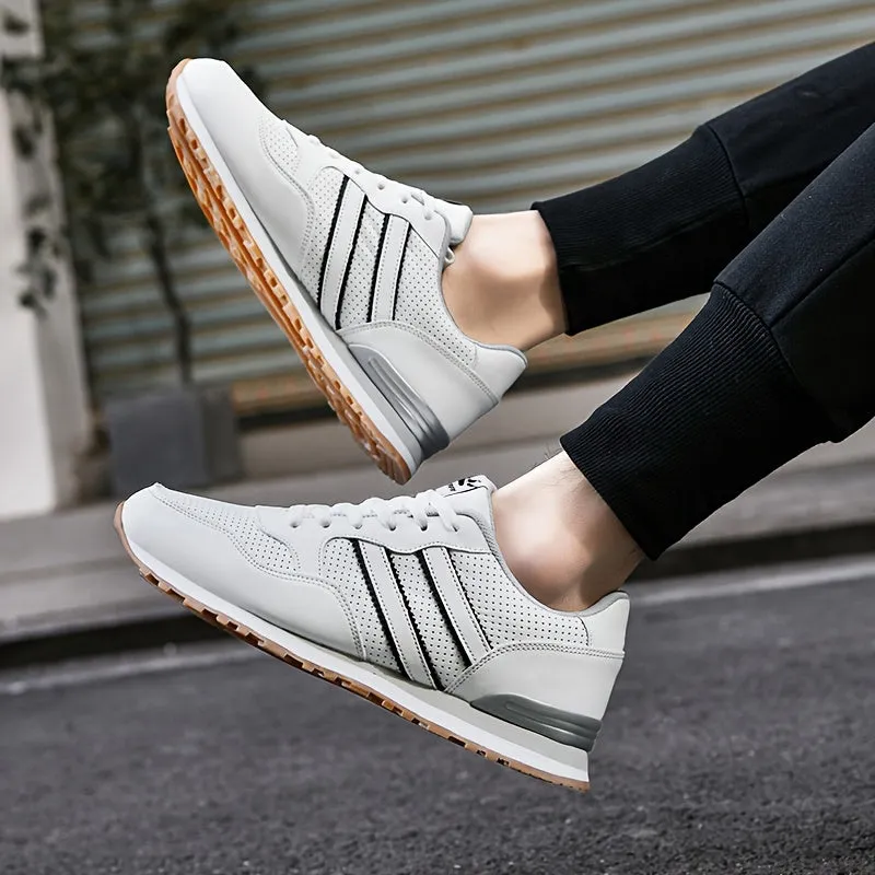 Maverick | Classic Mens Sneakers with Anti-Slip & Lace-Up Closure