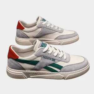 Men's Casual Canvas Shoes  Lace-Up  Lightweight & Breathable  Flat Sneakers  Outdoor Walking  Multiple Colours