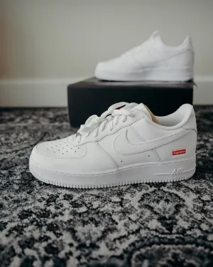 Nike Air Force 1 Low Supreme White Sz 11