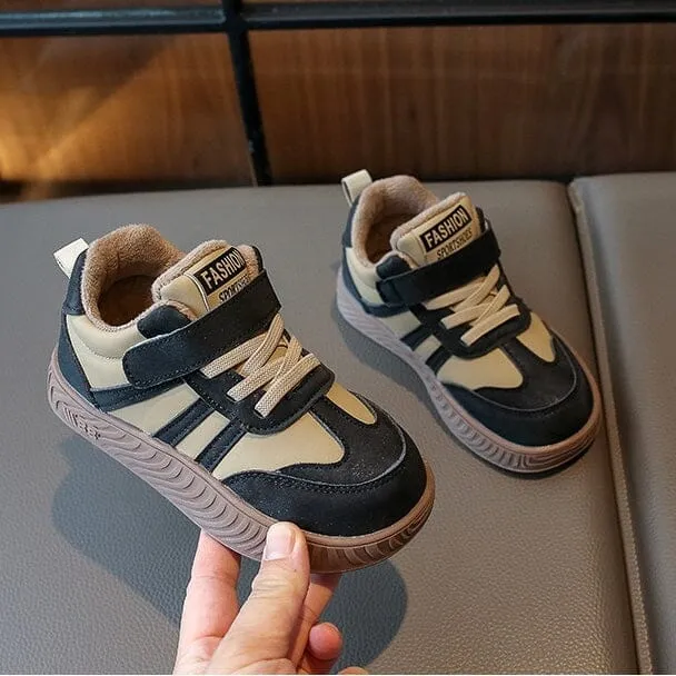 Olie Mid-Top Plush Casual Sneakers