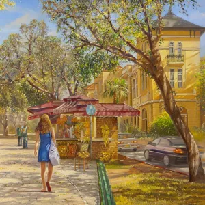 On Tel Aviv's Rothschild Boulevard