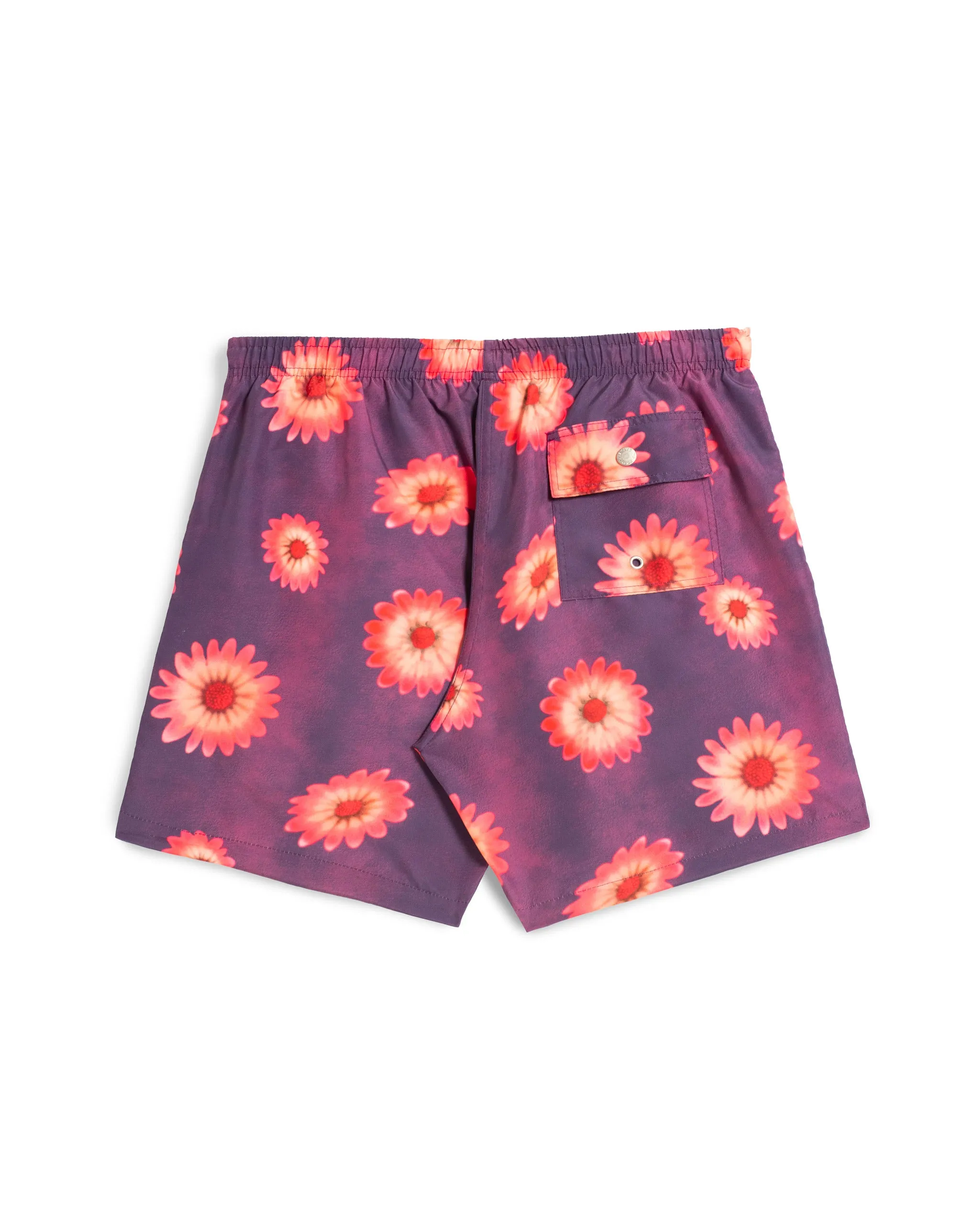Raspberry Air Garden Swim Trunk