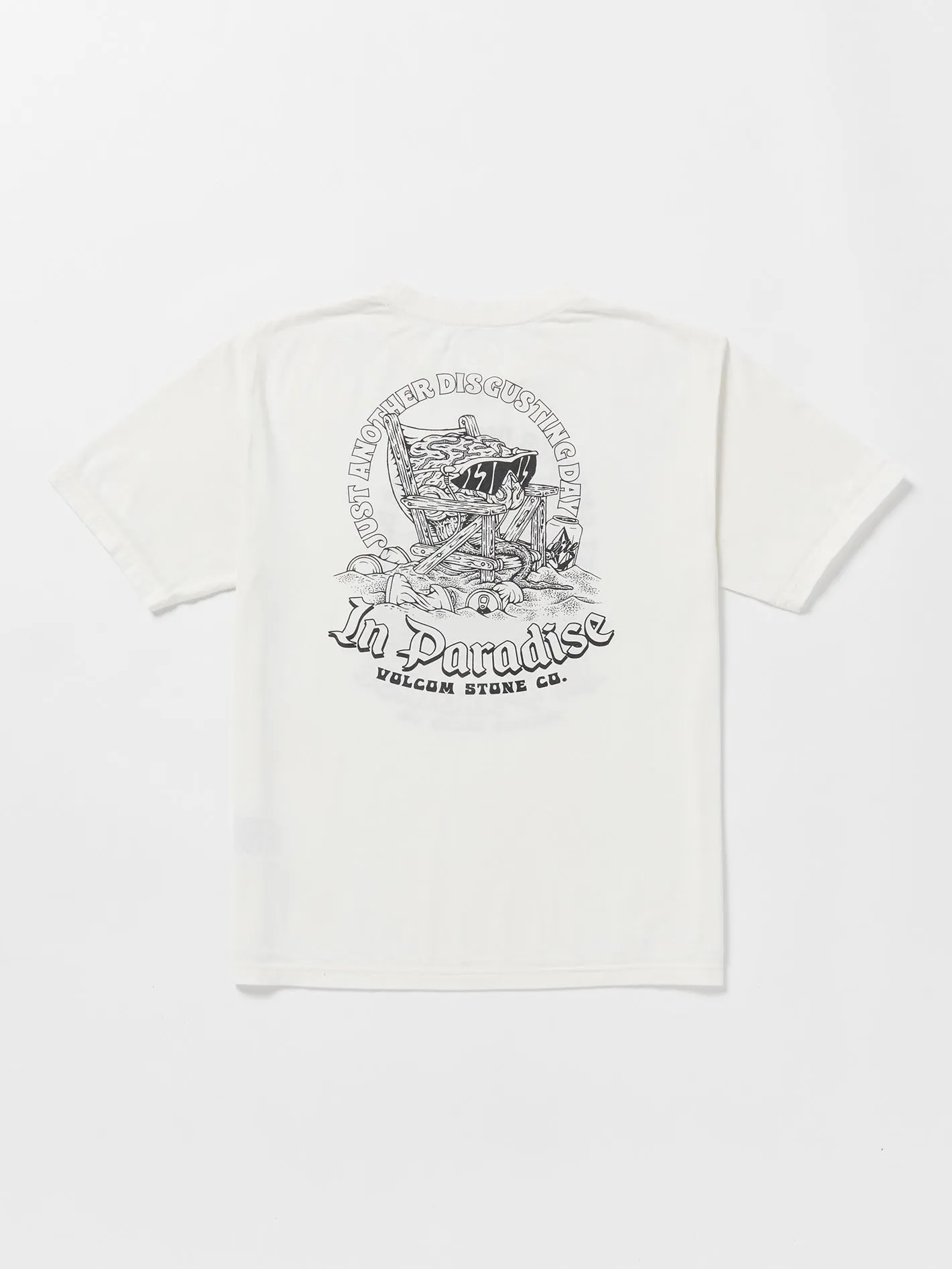 Skate Vitals Collin Provost Short Sleeve Tee - Off White