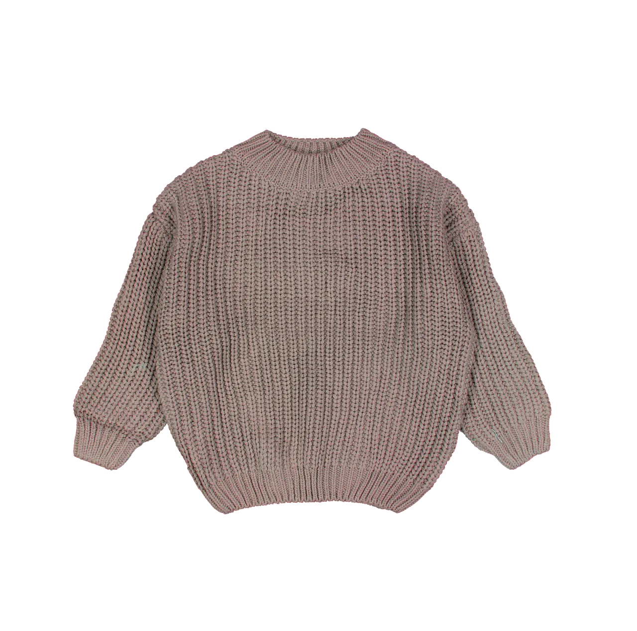 The Chunky Knit Sweater - Taupe