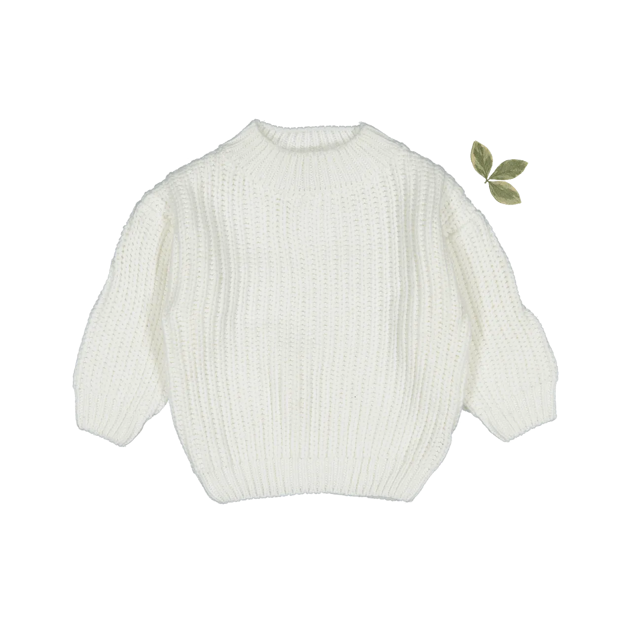 The Chunky Knit Sweater - White