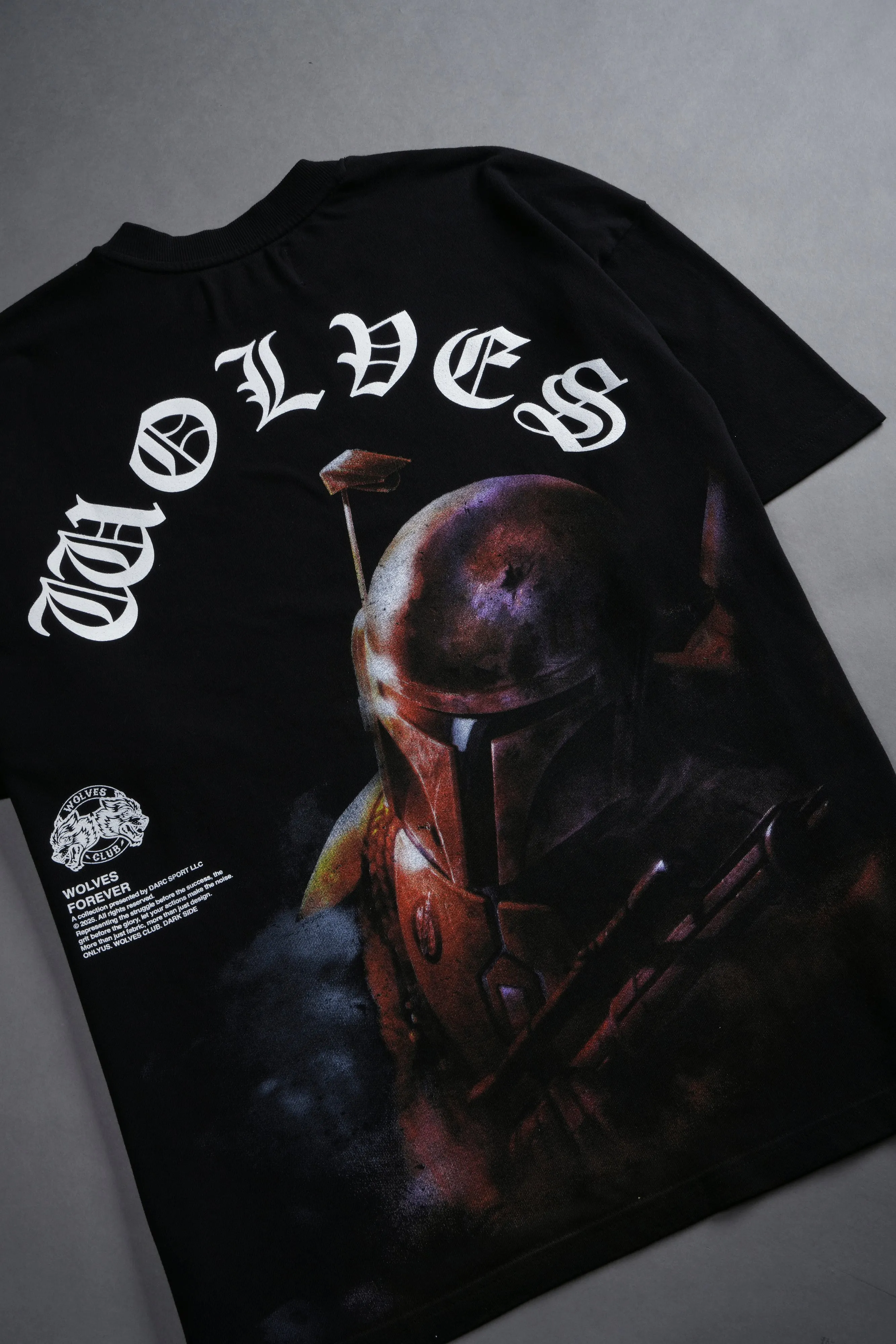 The Hunter "Premium" Oversized Tee in Black