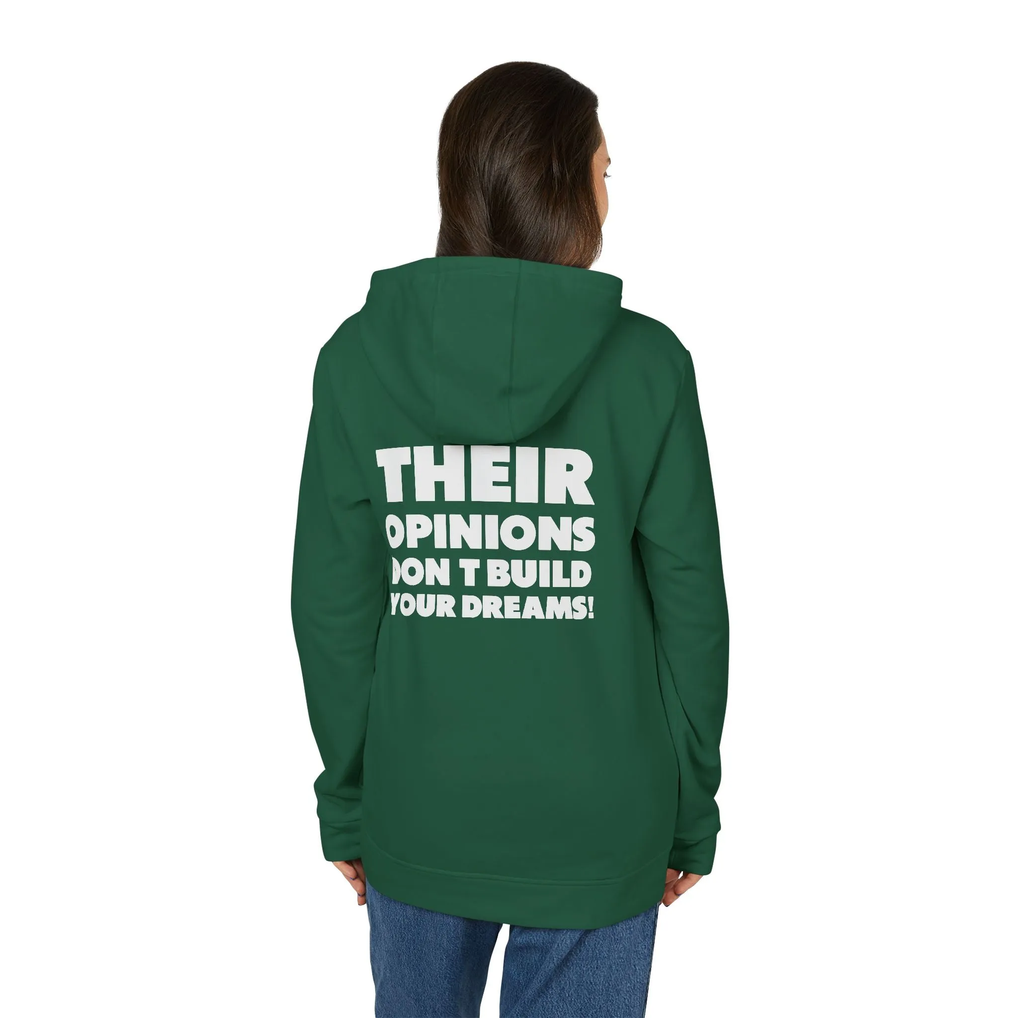 Thier Opinions Don't Build your Dream adidas® Fleece Hoodie