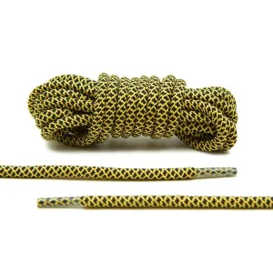 Yellow/Black Rope Laces *FINAL SALE*
